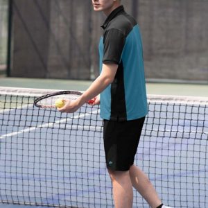 Bộ nam cổ Polo Rinoboss BNA492 Xanh phối đen