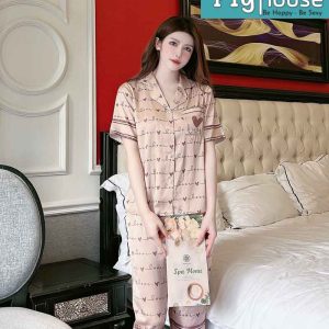 Bộ Pijama ngố chữ Love