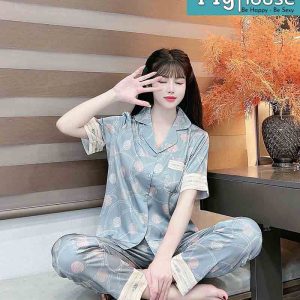 Bộ dài cộc dây màu xanh ngọc