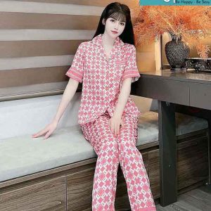 Bộ Pijama dài chữ C