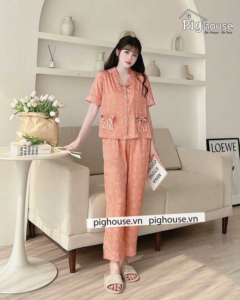 Bộ dài cộc tai nghe màu cam