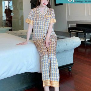 Bộ dài cộc Pijama họa tiết trăng khuyết