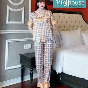 Bộ dài cộc Pijama họa tiết trăng khuyết