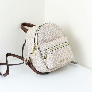 Ba lô MK 18 cm màu sữa