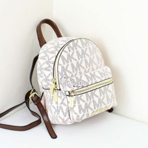 Ba lô MK 18 cm màu sữa