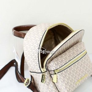 Ba lô MK 18 cm màu sữa