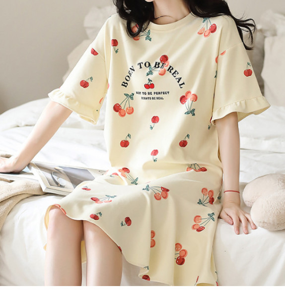 Váy xuông cherry đồng giá