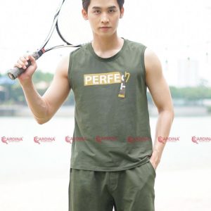 Bộ cotton Cardina áo sát nách 2CM08