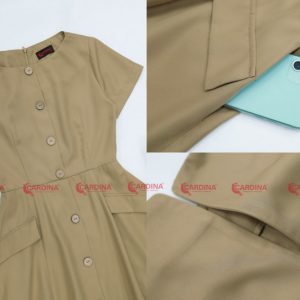 Đầm ký giả công sở Cardina 3VK04