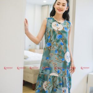 Đầm suông cardina sát nách 3VM02