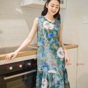 Đầm suông cardina sát nách 3VM02