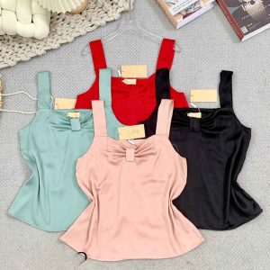 Bộ Pijama Yếm kèm nơ xinh