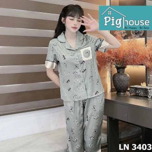 Bộ Pijama ngố chữ Gucci
