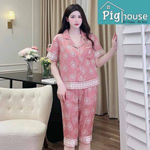 Bộ Ngố Pijama chữ BB Burberry