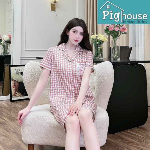 Bộ Pijama ngố họa tiết chữ Rabbit