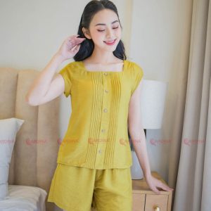 Bộ Pijama cao cấp Cardina đùi 3DF06