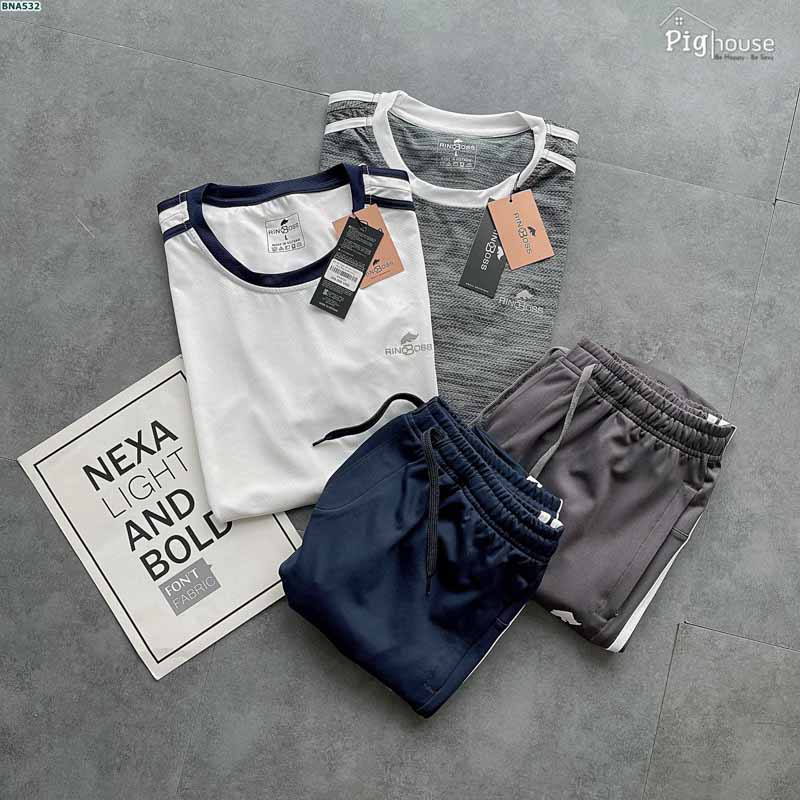 Bộ nam cổ tròn rinoboss BNA532