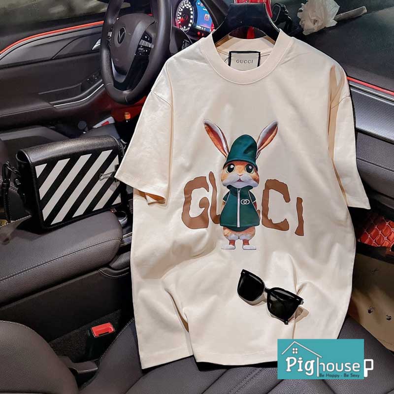 Áo phông đồng giá in hình thỏ