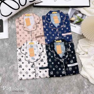 Bộ pijama dài chữ ZM Choco