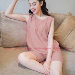 Bộ Pijama đùi cao cấp Cardina đùi 3DF07