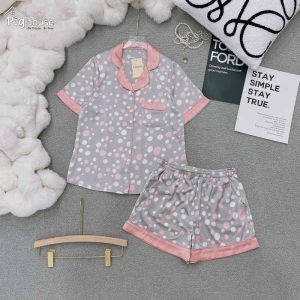 Bộ pijama đùi LV chấm tròn