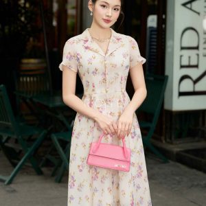 Đầm liền Rose Black RDL2555