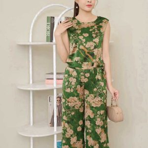 Bộ suông lụa satin Vivian 907