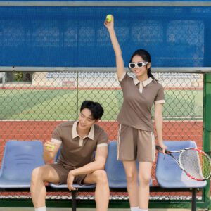 Bộ Cotton Thể Thao Thoáng Mát Mùa Hè