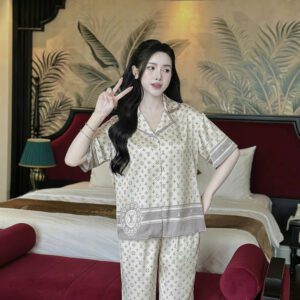 Pijama Lua LV Quan Dai Ao Coc