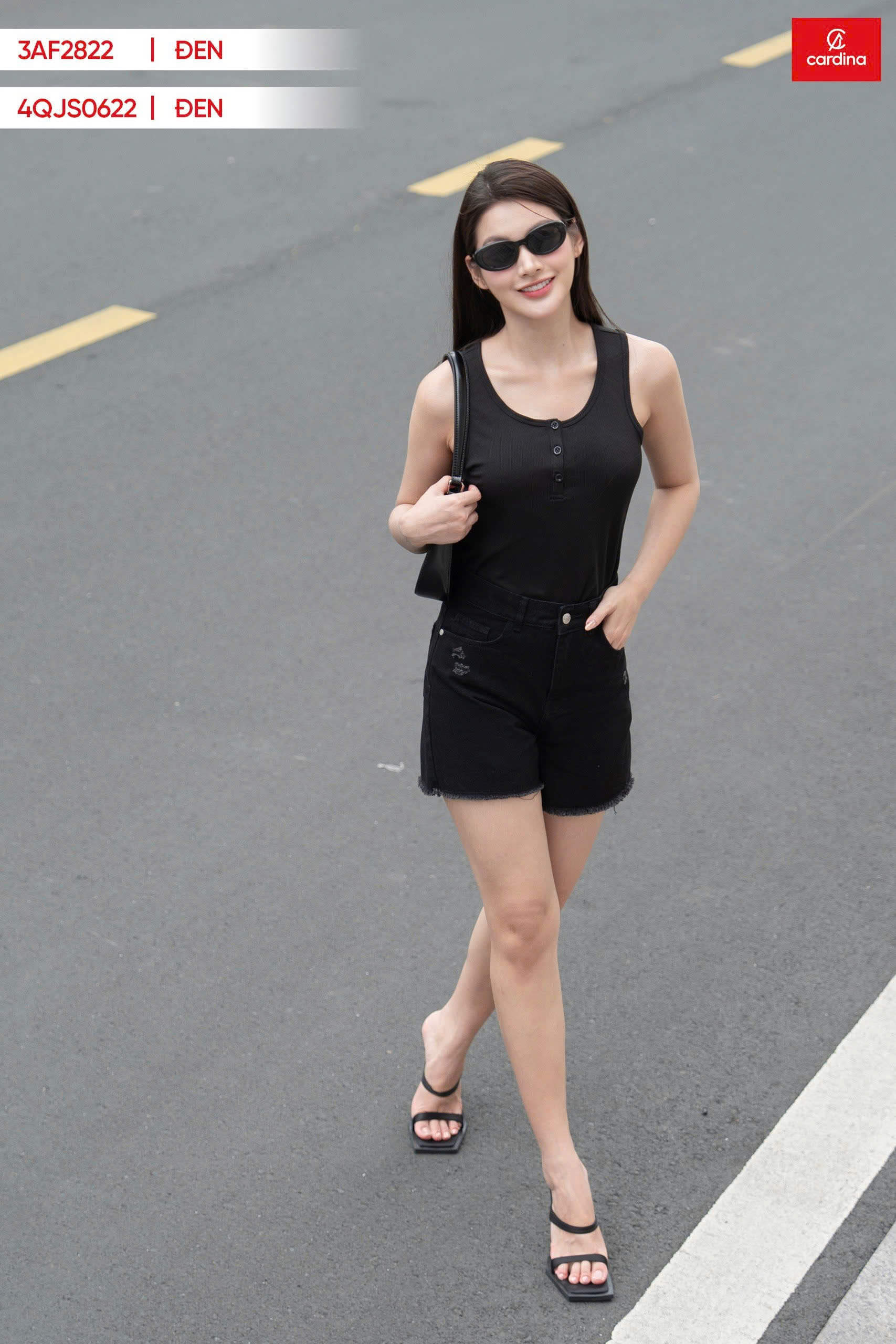 Quần Short Jean A Tôn Dáng Thoải Mái