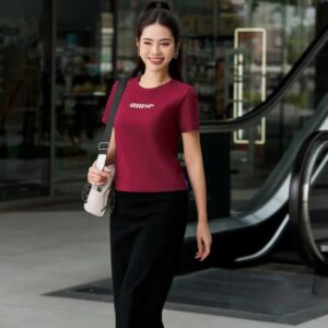 Áo phông in chữ Luperi