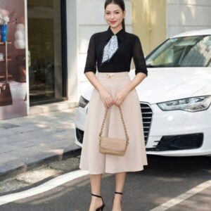 áo sơ mi trắng tay lỡ luperi