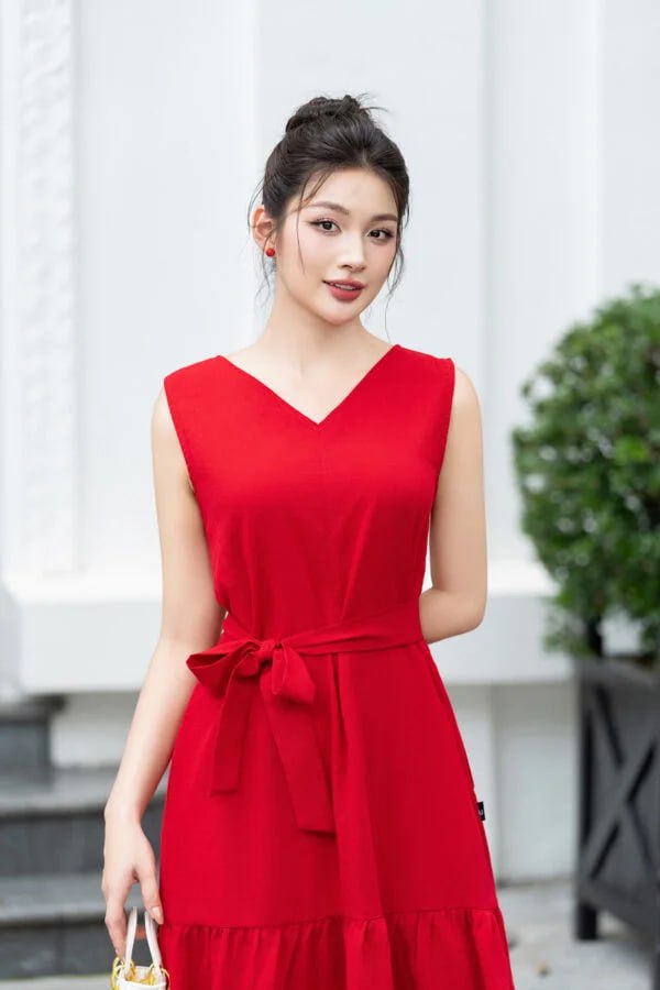 Maxi Suong Sat Nach Linen Cao Cap Luperi