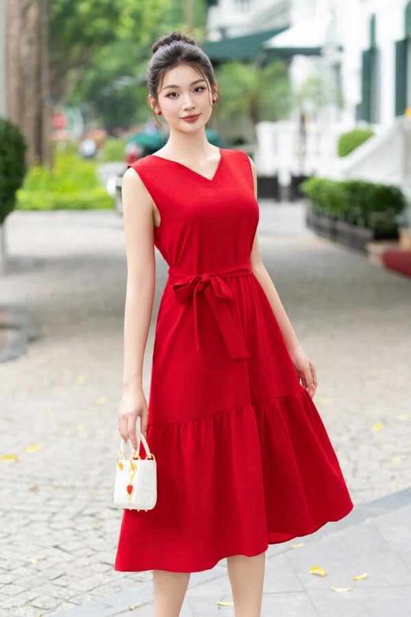 Maxi Suong Sat Nach Linen Cao Cap Luperi