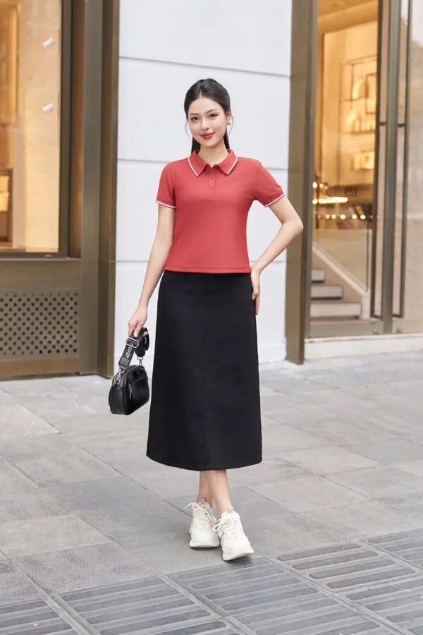 Ao Polo LUPERI Co Gian Mem Mat Nang Dong