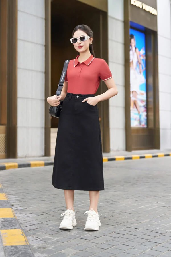 Ao Polo LUPERI Co Gian Mem Mat Nang Dong