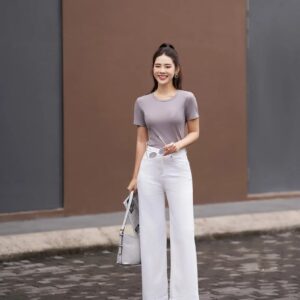 Áo phông tăm cổ tròn LU5AP04