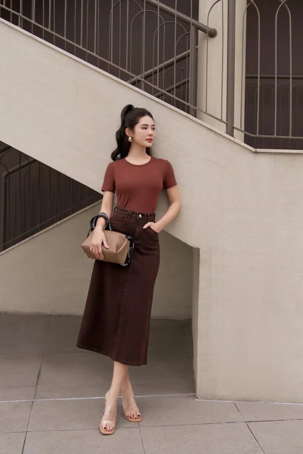 Áo phông tăm cổ tròn LU5AP04