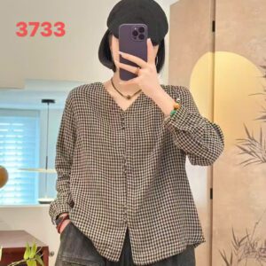 Sơ Mi Đũi Hè 3733 Thoáng Mát