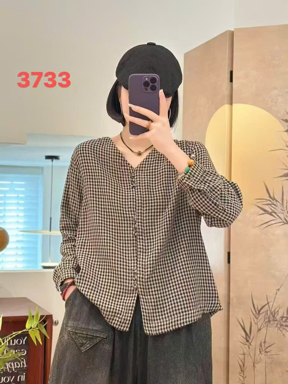 Sơ Mi Đũi Hè 3733 Thoáng Mát