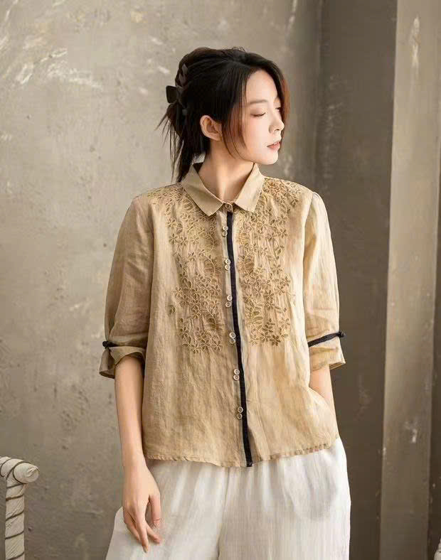 Áo Linen 361 Sang Đẹp