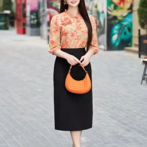 Áo Sơ Mi Tay Lỡ Cổ Bèo Luperi