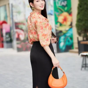 Áo Sơ Mi Tay Lỡ Cổ Bèo Luperi