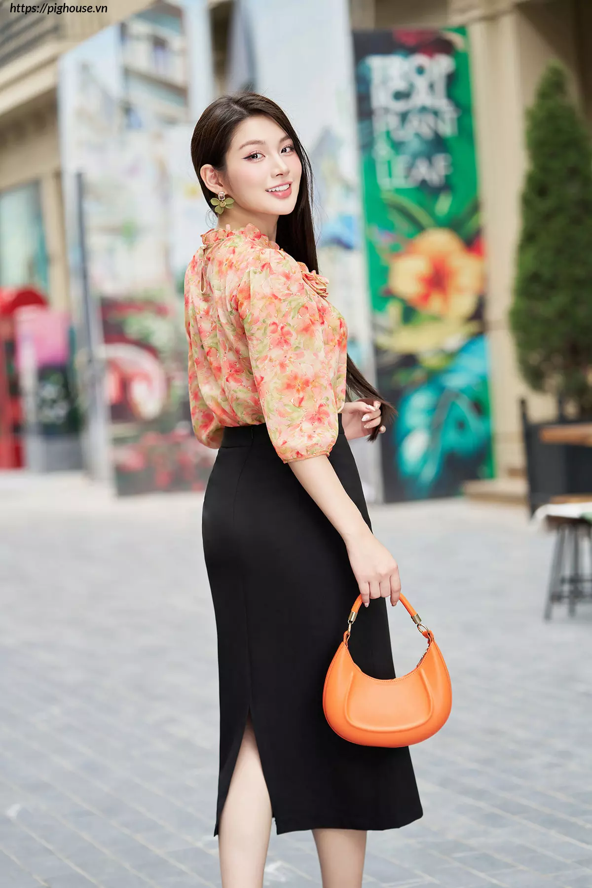 Áo Sơ Mi Tay Lỡ Cổ Bèo Luperi