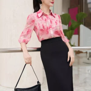 Ao so mi co duc dang suong LUPERI