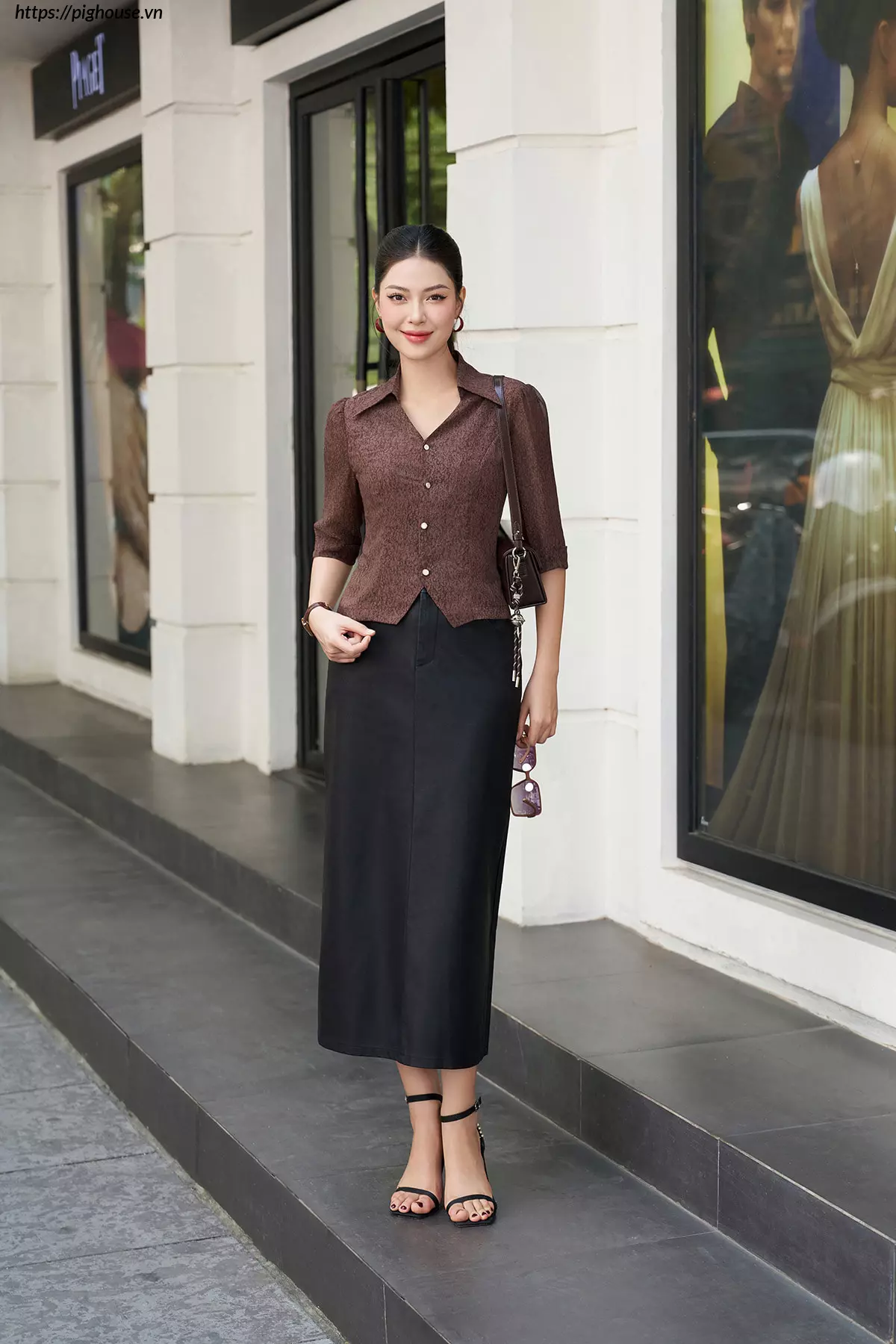 áo sơ mi LUPERI tay lỡ