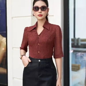 áo sơ mi LUPERI tay lỡ