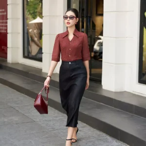 áo sơ mi LUPERI tay lỡ