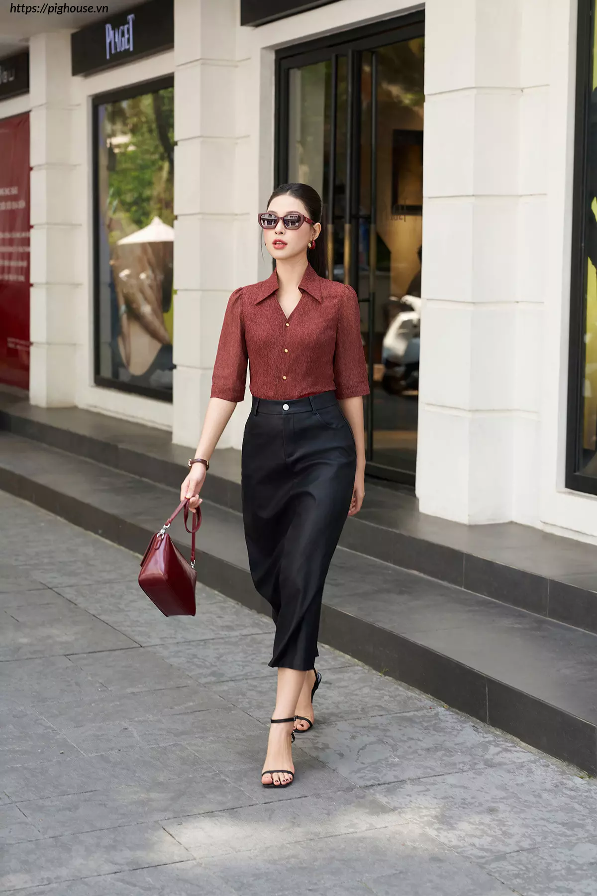 áo sơ mi LUPERI tay lỡ