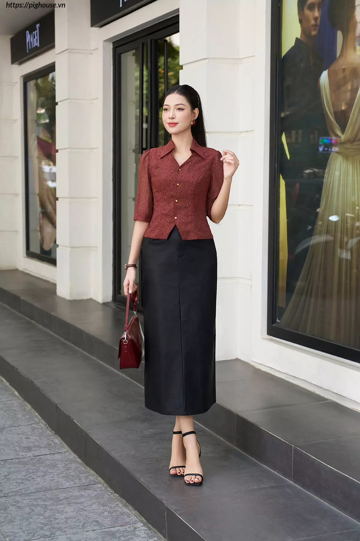 áo sơ mi LUPERI tay lỡ